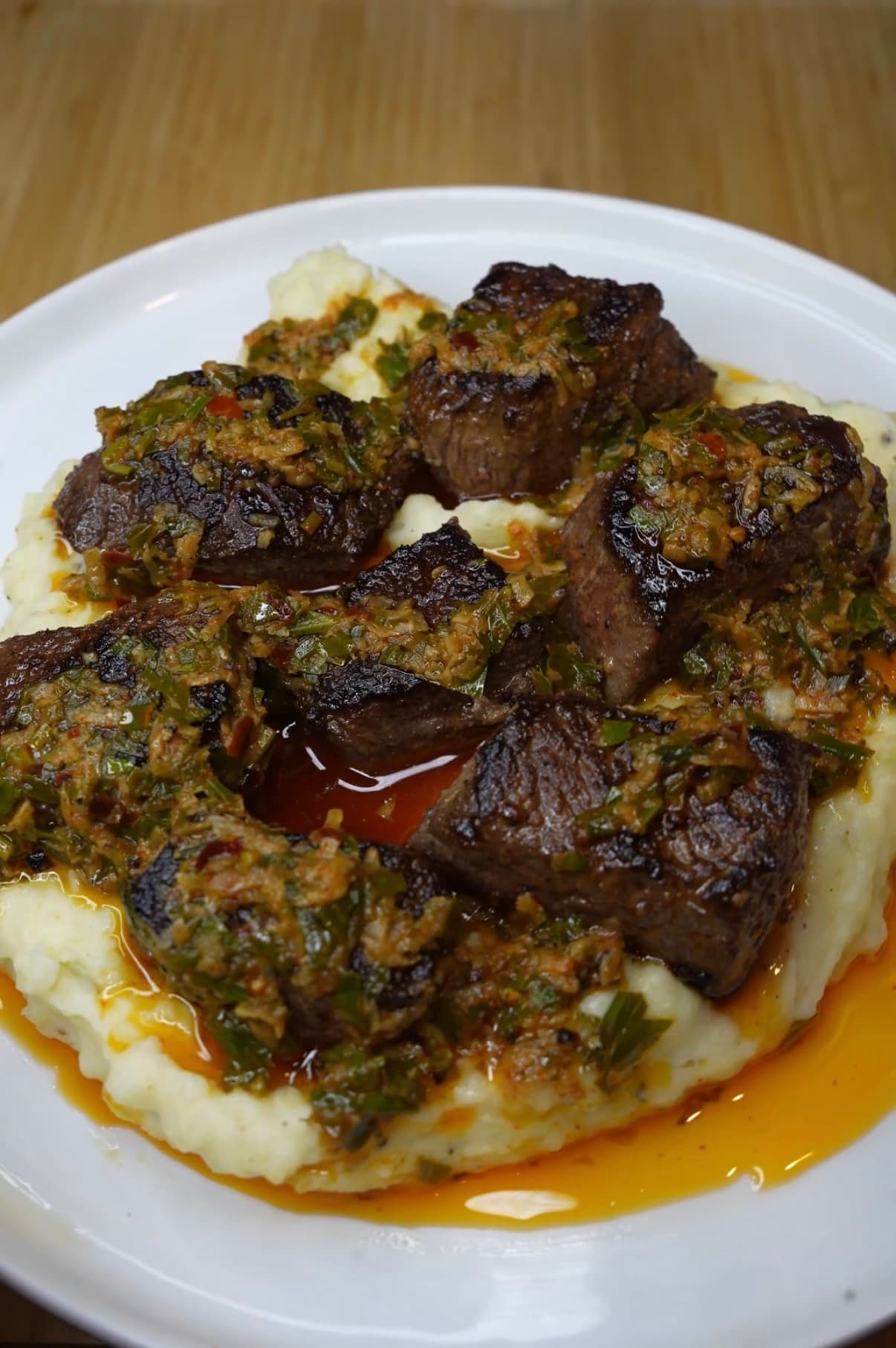 Venison Steak with Cowboy Butter