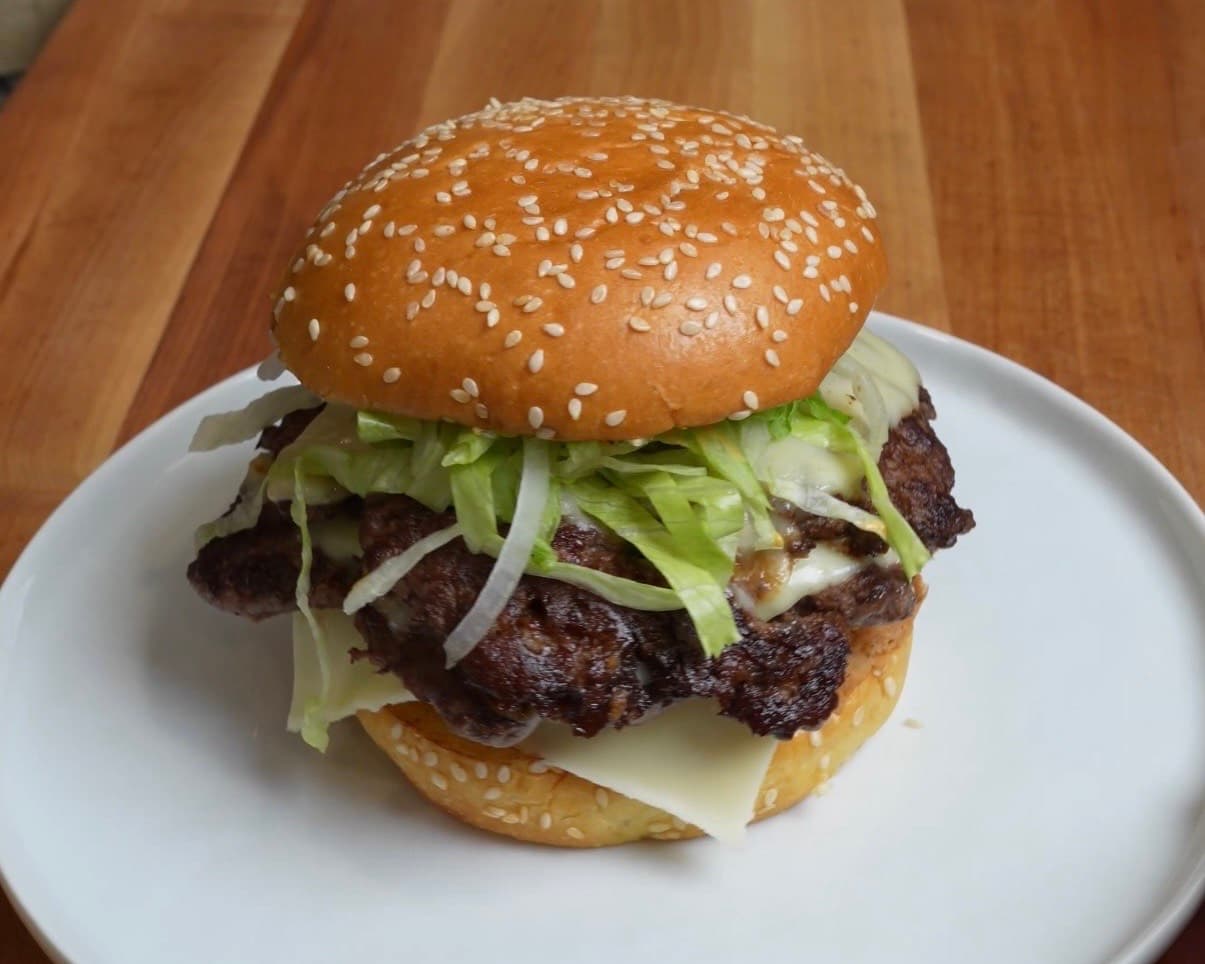 Venison Big Arch Burger