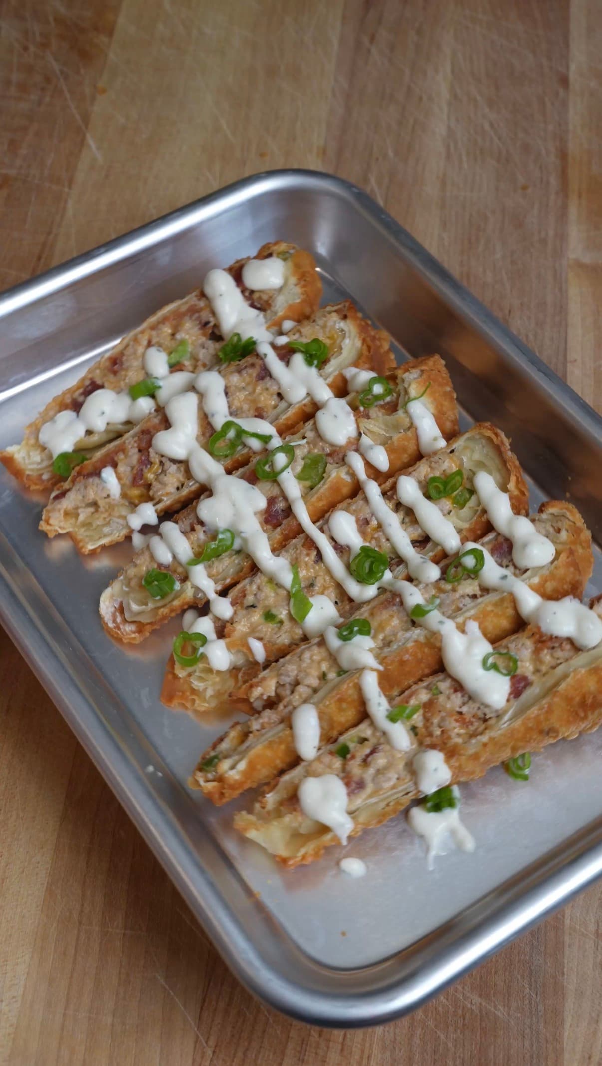 Wild Turkey Jalapeno Popper Eggrolls