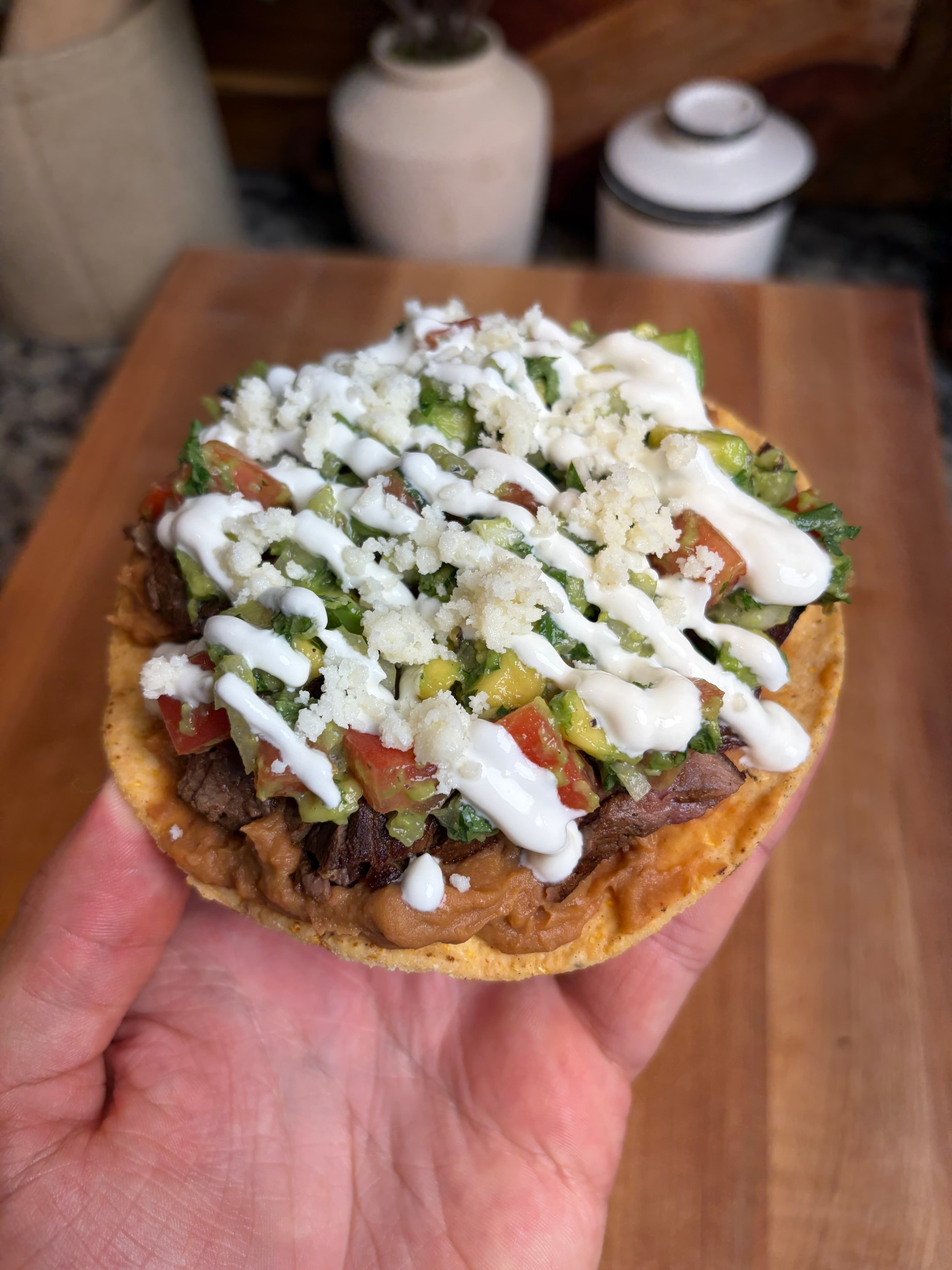 Venison Tostadas
