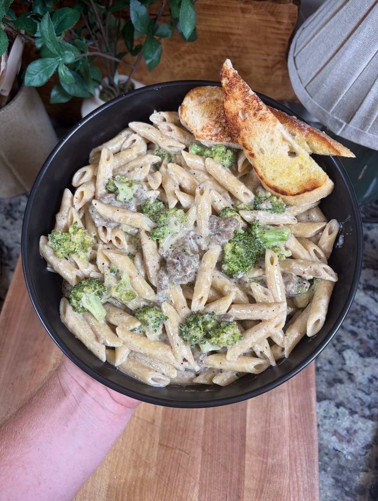 Venison Jerk Pasta